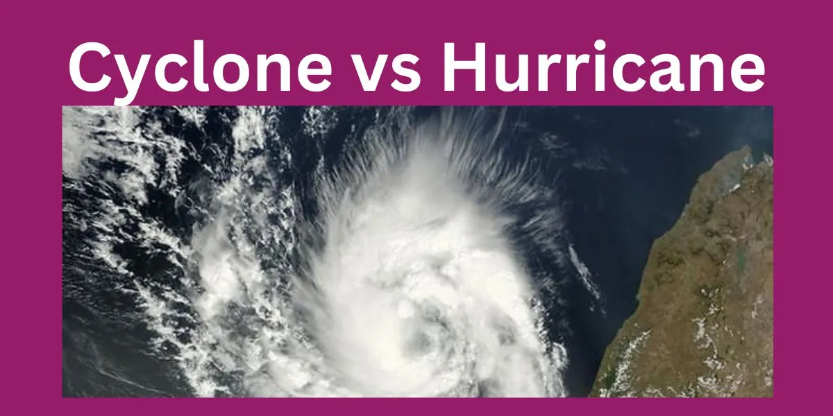 Cyclone vs Hurricane