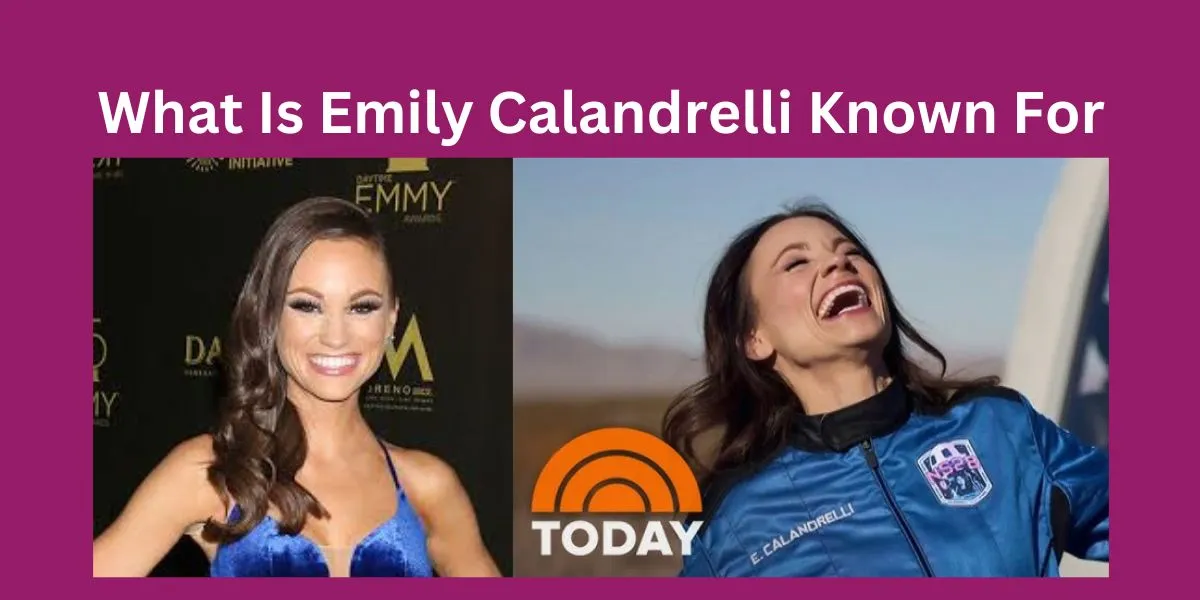 What Is Emily Calandrelli Known For