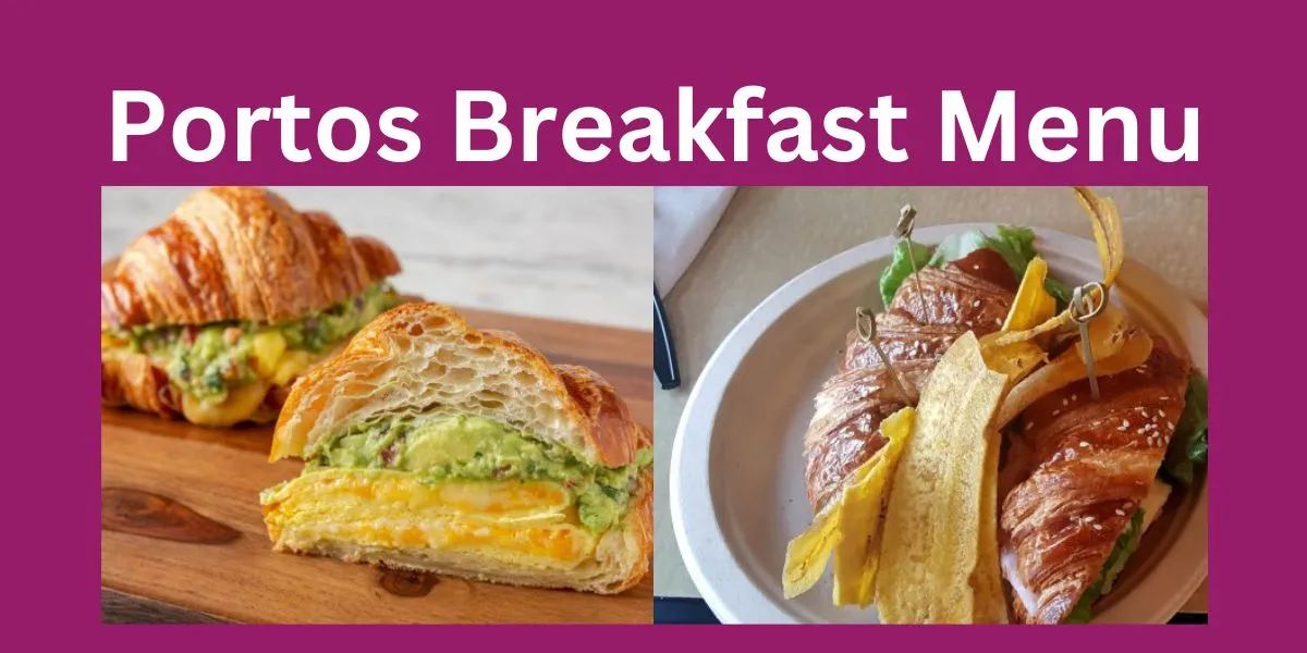 Portos Breakfast Menu