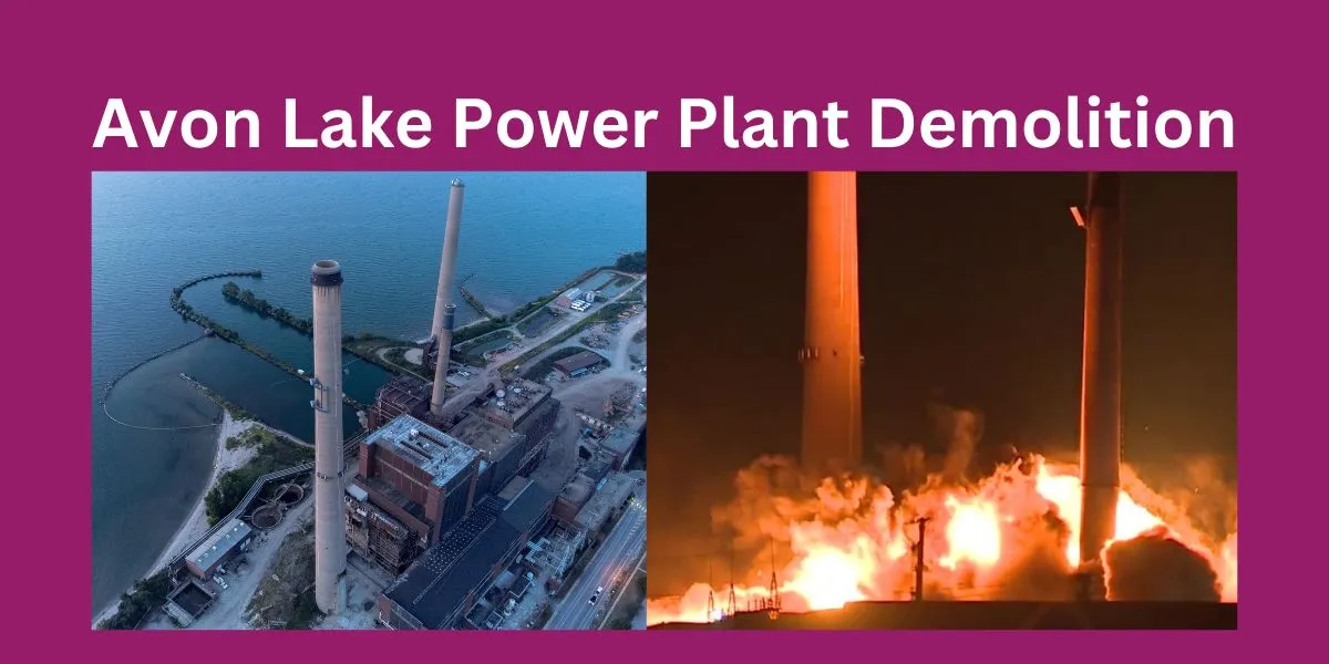 Avon Lake Power Plant Demolition